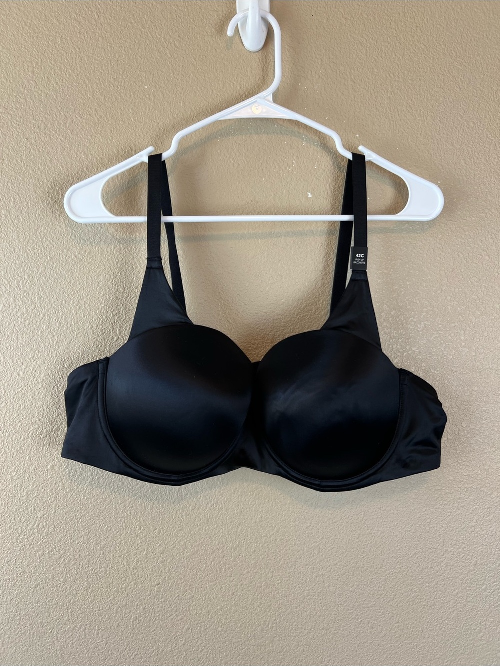 Torrid black push-up balconette bra